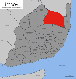 Olivais (Lisboa) localização